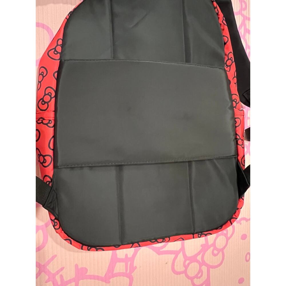 NWT❤️Hello Kitty large red ribbons logo Backpack - Picture 10 of 10